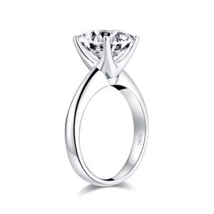 2Ct Luxury Solitaire Diamant Ring 925 Solitaire